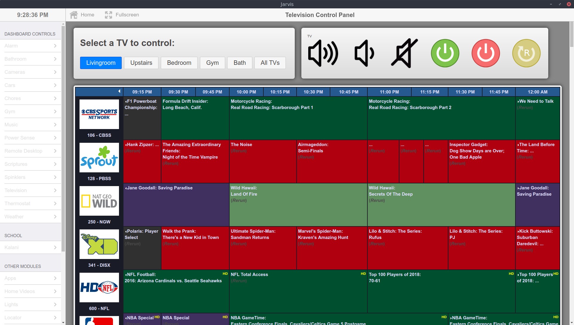 TV Guide and Control